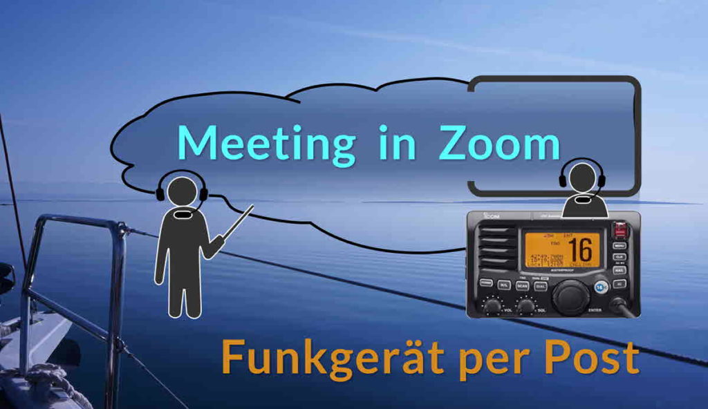 SRC Kurs - Unterricht im Zoom-Meeting - Funkgerät per Post